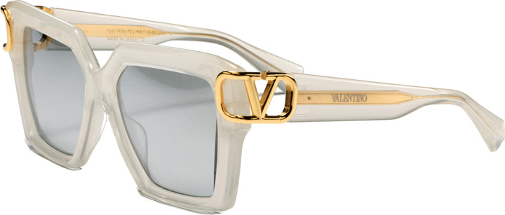 Valentino V-Uno VLS107-C Transparent Square Sunglasses