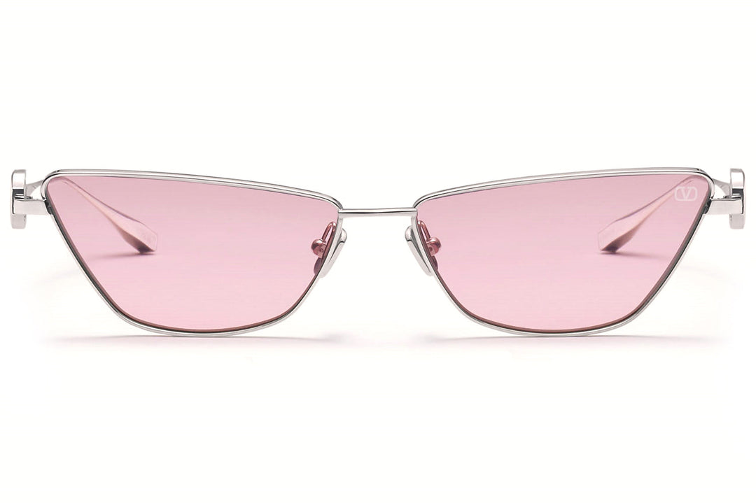 Valentino V-Logo Pink Cat Eye Sunglasses