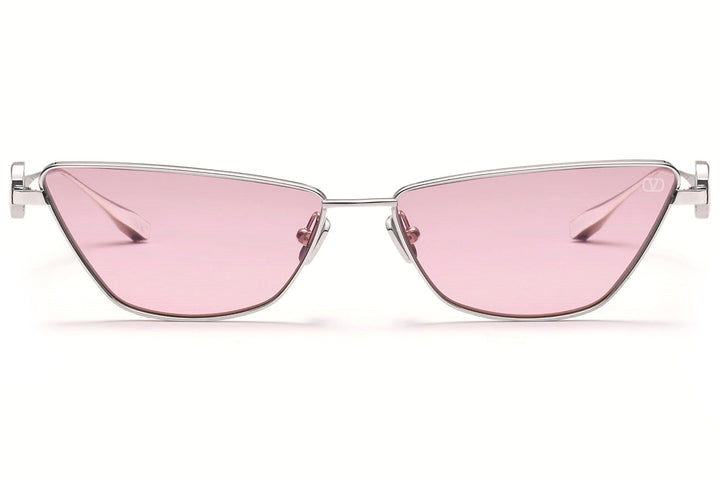 Valentino V-Logo Pink Cat Eye Sunglasses
