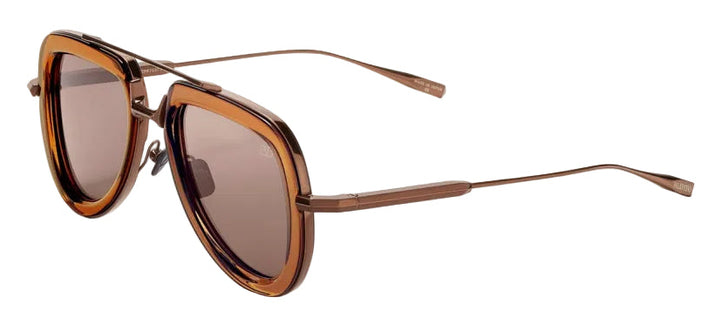 Valentino V-Lstory Nude Brown Aviator Sunglasses