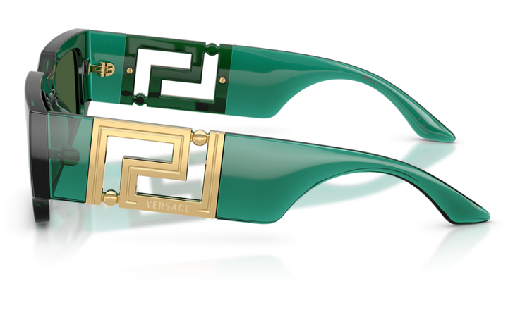 Versace VE4506U Green Greca Sunglasses