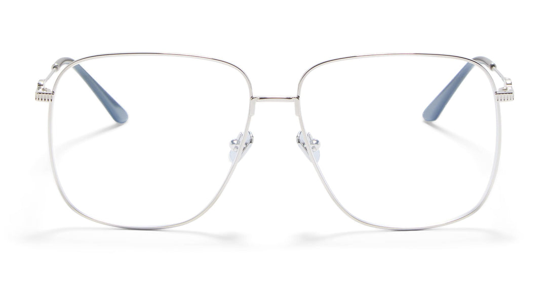 Valentino VLX171-C Silver Oversized Metal Frames