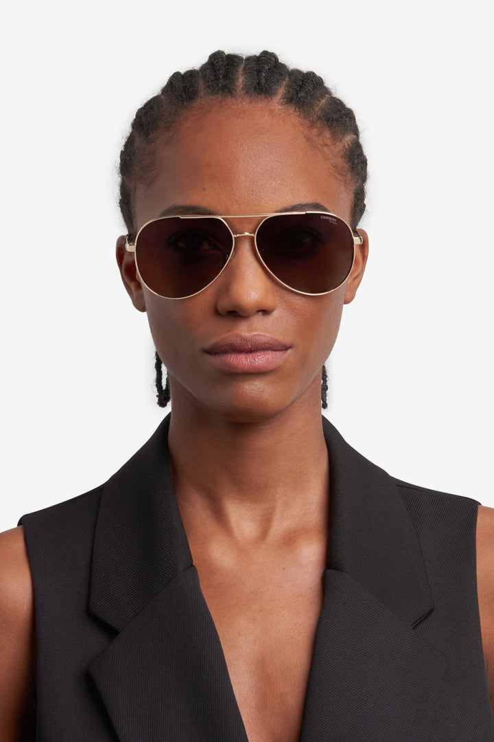Gafas de sol Carrera 1018/S Aviator en espejo dorado