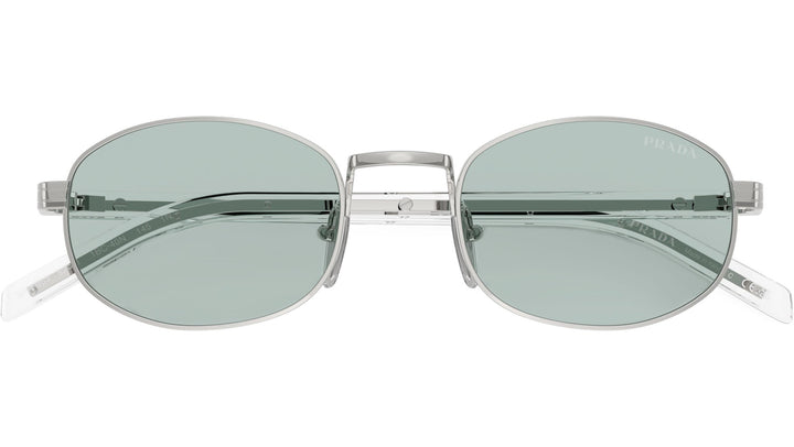 Prada PR B53S Sunglasses in Silver Azure
