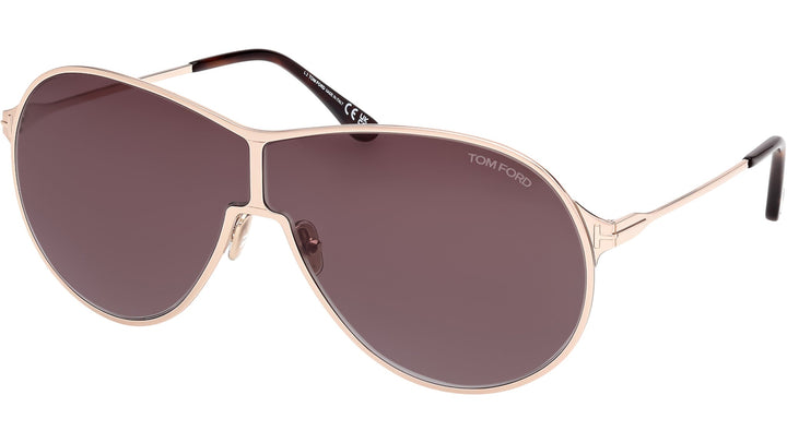 Tom Ford Gaia FT1174 Sunglasses in Rose Gold
