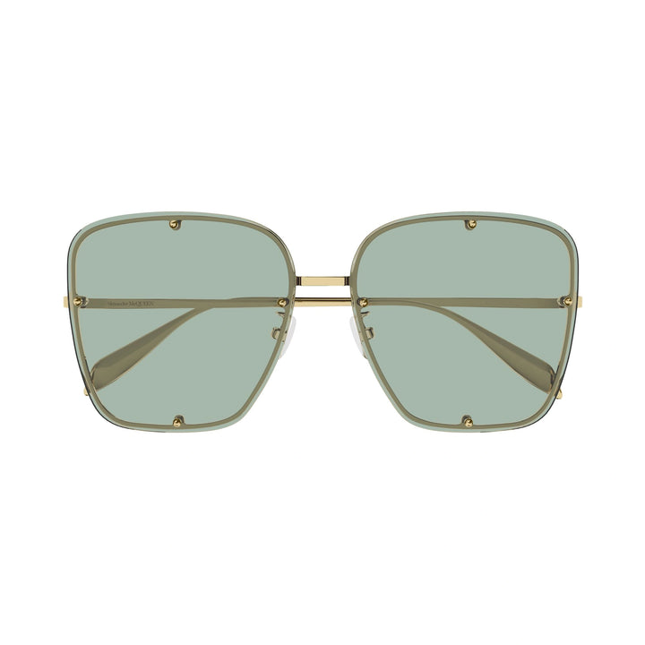 AM0364S Oversized Square Sunglasses in Green