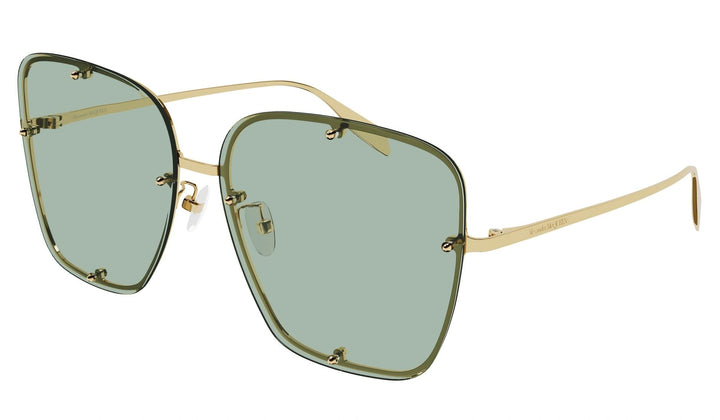 AM0364S Oversized Square Sunglasses in Green