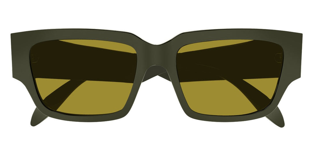 Alexander McQueen AM0329S Green Unisex Sunglasses