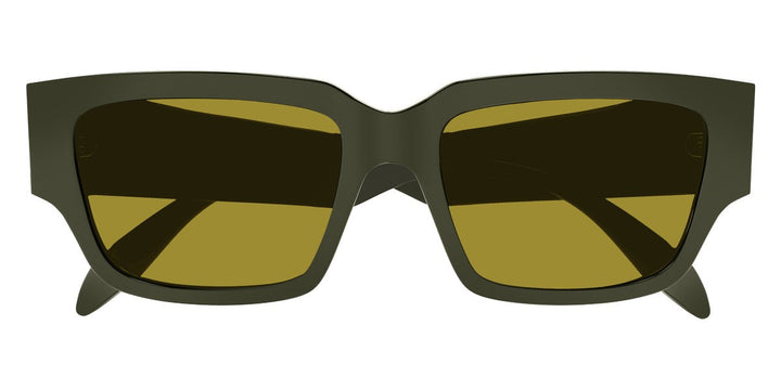 Alexander McQueen AM0329S Green Unisex Sunglasses