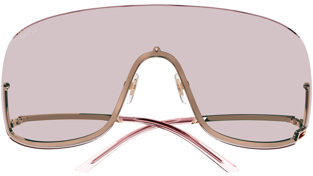 Gucci GG1560S Shield Sunglasses in Pink