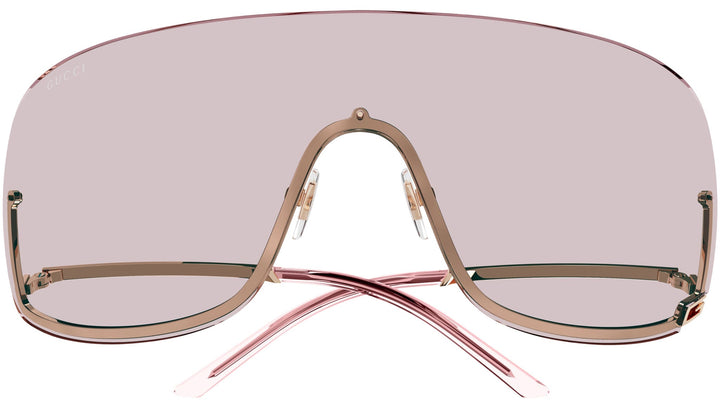 Gucci GG1560S Shield Sunglasses in Pink