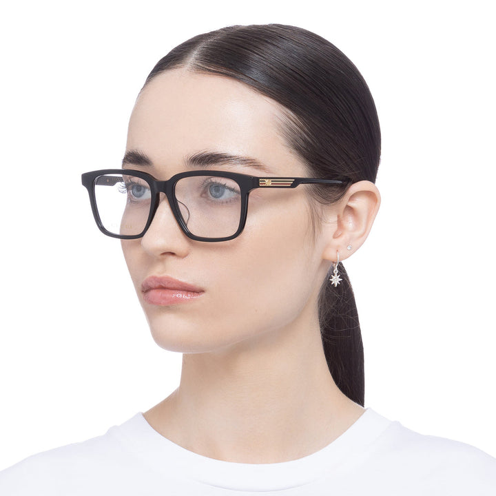 Monturas cuadradas Gucci GG1293OA en negro 