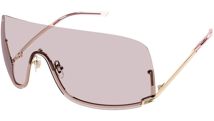 Gucci GG1560S Shield Sunglasses in Pink