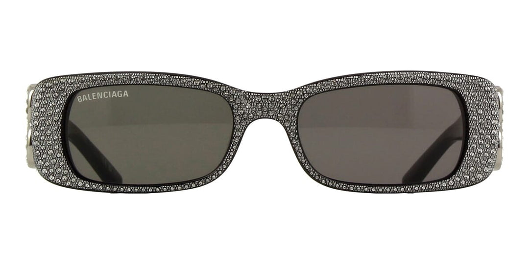 Balenciaga BB0096S Logo Sunglasses in Crystal