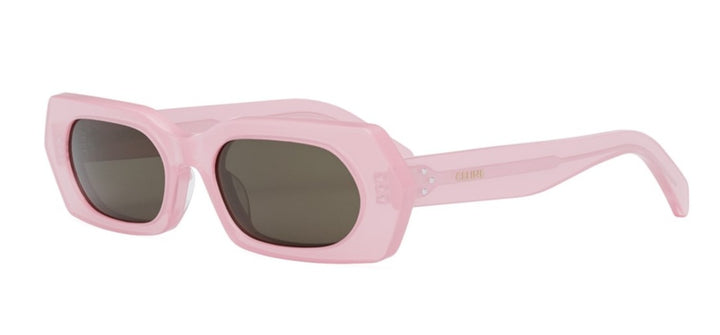 Celine CL40243I Pink Hexagon Sunglasses