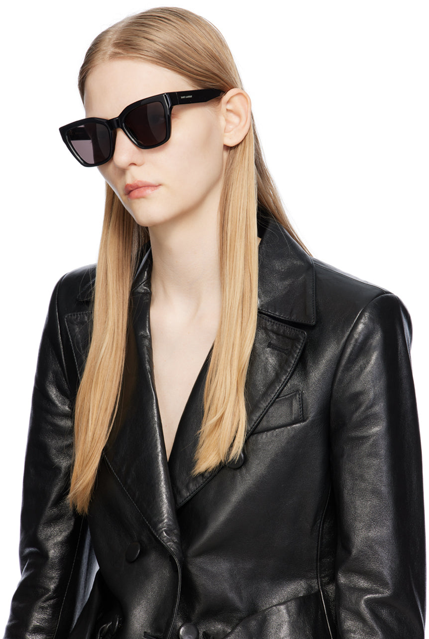 Saint Laurent SL641 Sunglasses in Black – Designer Daydream
