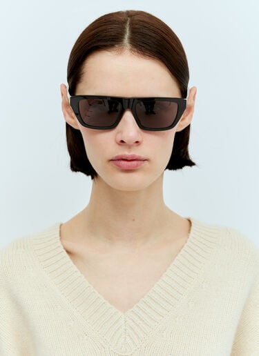 Bottega Veneta BV1291S Black Unisex Sunglasses – Designer Daydream