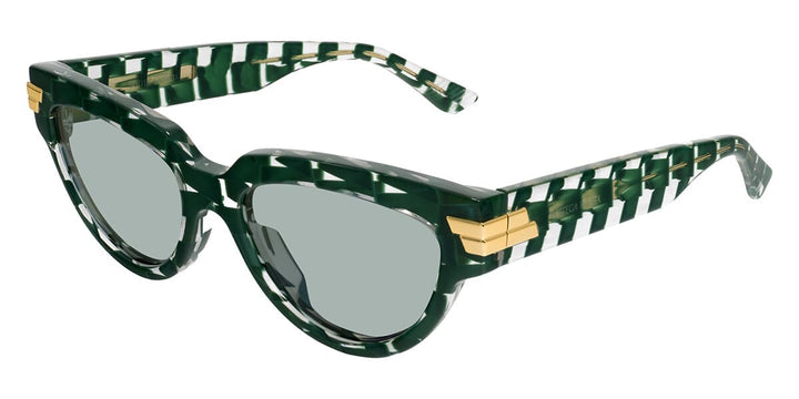 Gafas de sol tipo ojo de gato en negro BV1101/S de Bottega Veneta