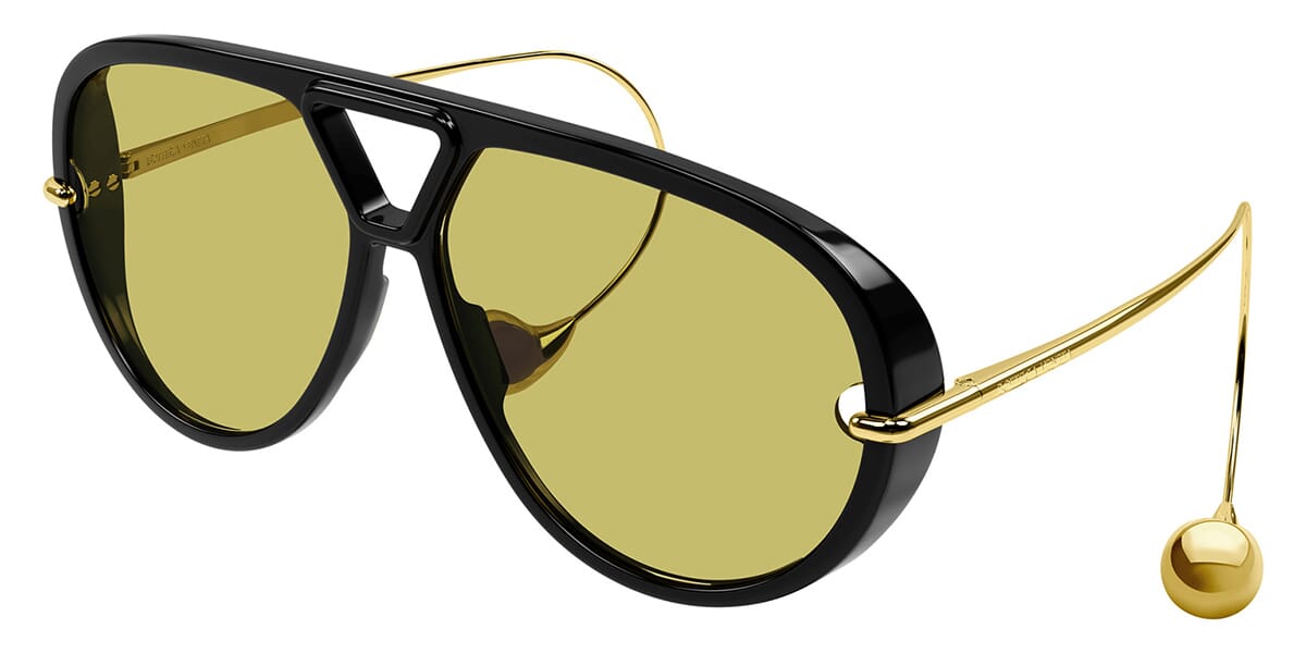 Bottega Veneta BV1273S Drop Earring Aviator Sunglasses – Designer