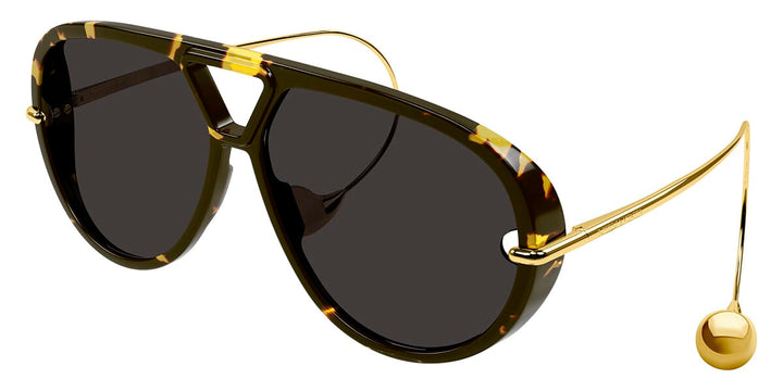 Bottega Veneta BV1273S Drop Earring Aviator Sunglasses
