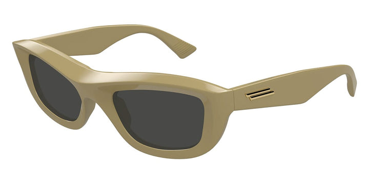 Bottega Veneta BV1326S Wrap Sunglasses in Brown