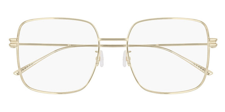 Bottega Veneta BV1049O Eyeglasses Frames in Light Gold