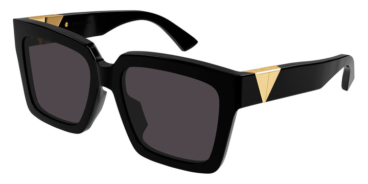 Bottega Veneta BV1198SA Square Black Sunglasses