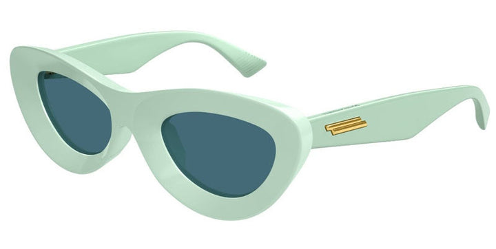 Bottega Veneta BV1325S Thick Rim Sunglasses in Mint