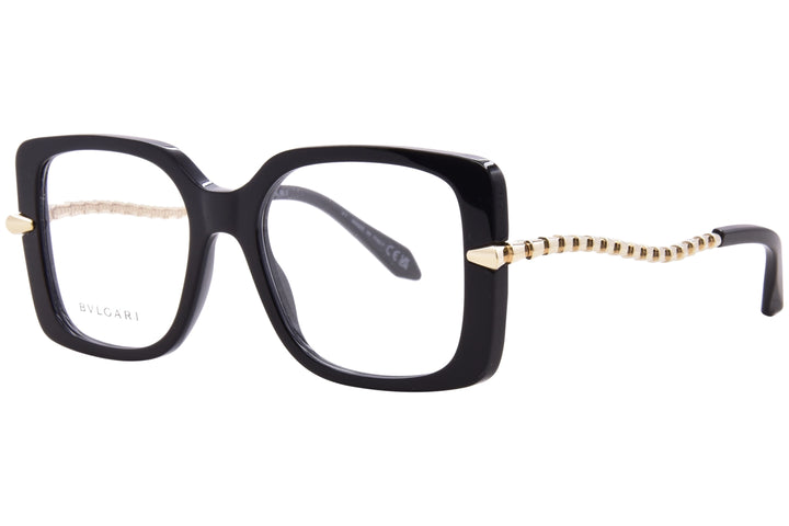 Bvlgari BV50044I Serpenti Forever Black Square Frames