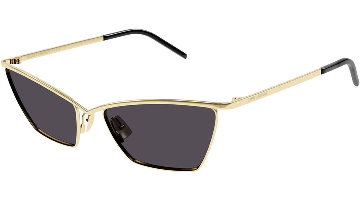 Saint Laurent SL637 Cat Eye Sunglasses in Gold