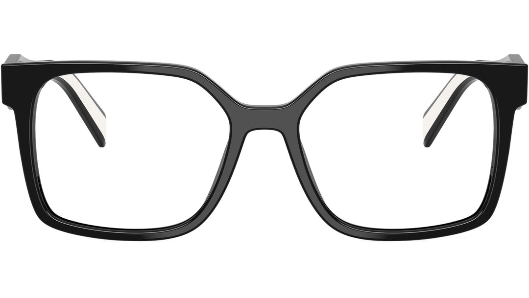 Prada PR B03V Eyeglasses Frames in Black White