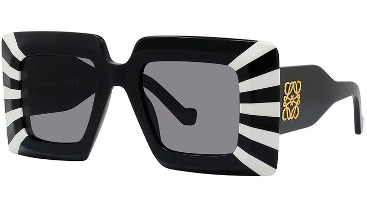 Loewe LW40090I Square Sunglasses in Black