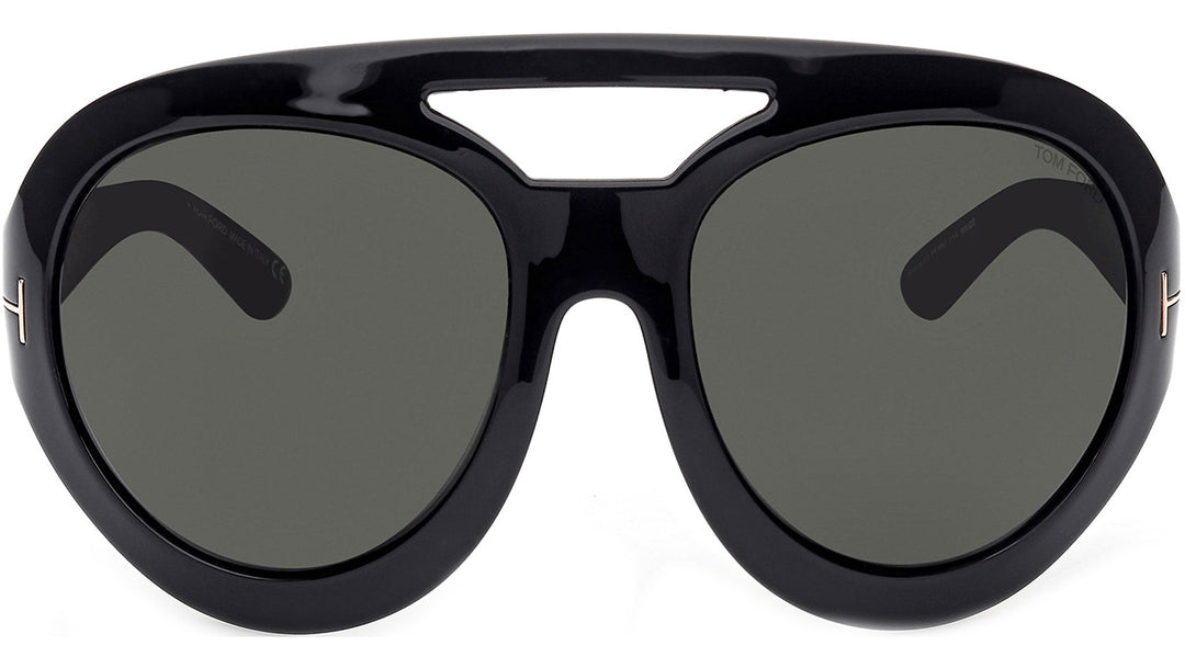 Tom Ford Serena FT0886 Shield Sunglasses in Black