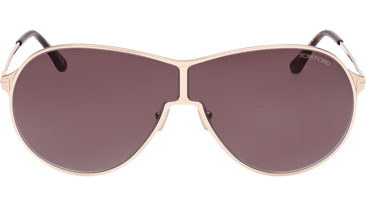 Tom Ford Gaia FT1174 Sunglasses in Rose Gold