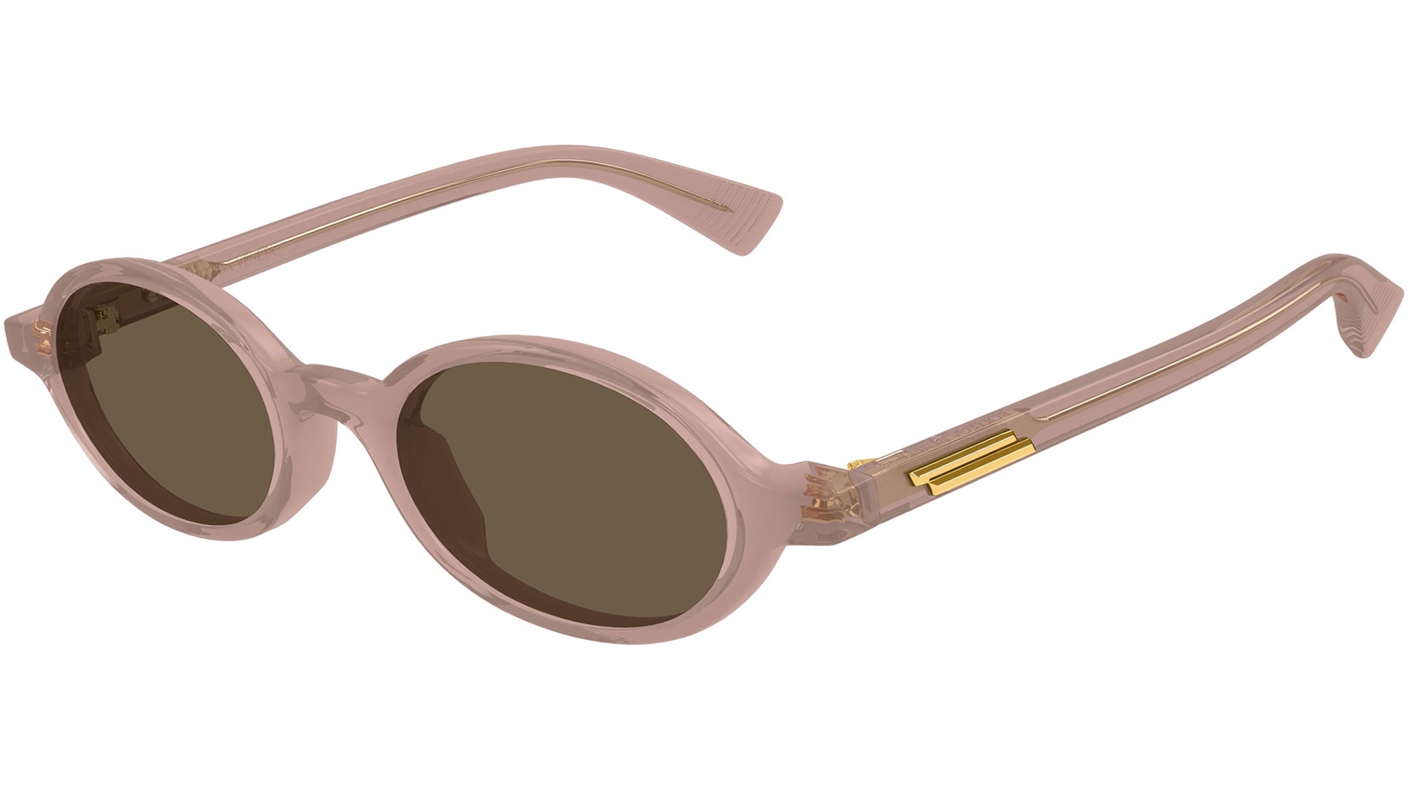 Bottega Veneta BV1388S Oval Sunglasses in Pink – Designer Daydream