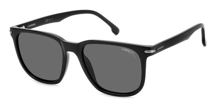 Carrera 300/S Square Sunglasses in Black Polarized