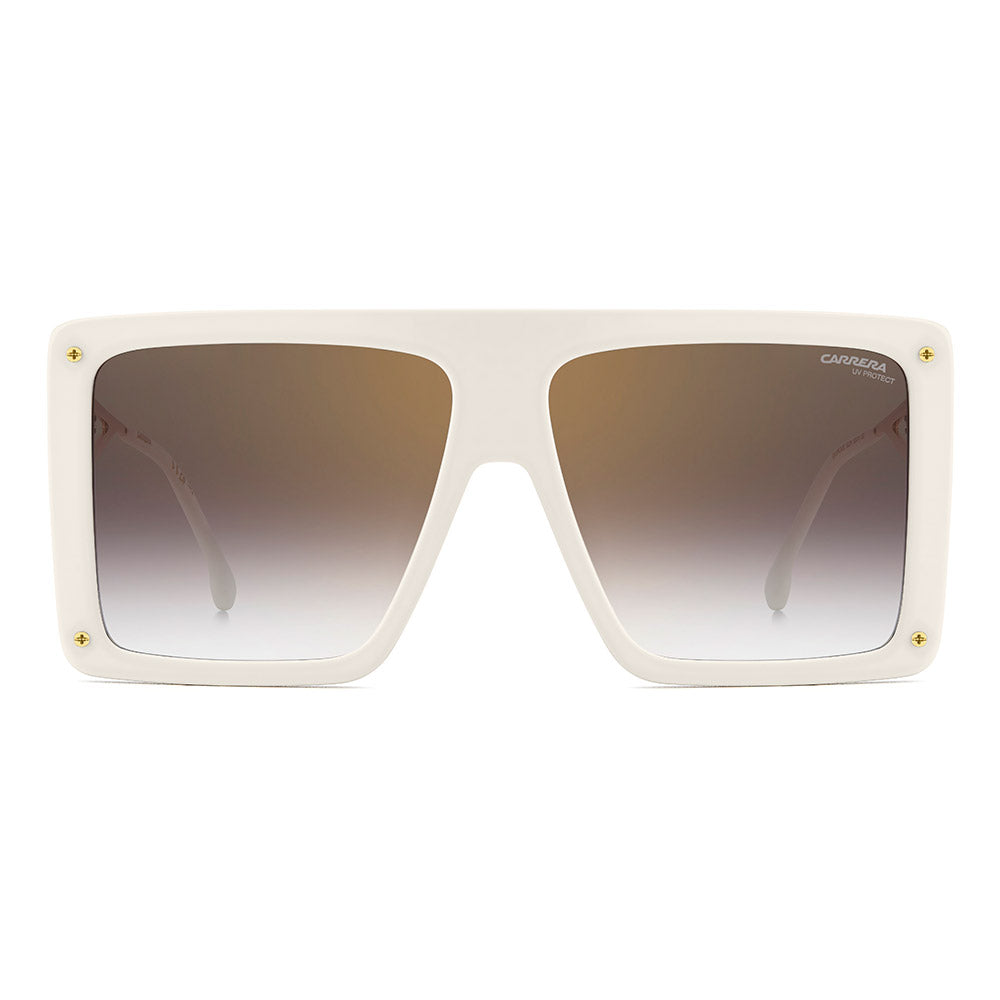 Carrera CA UNICA/S Oversized Mask Sunglasses in White