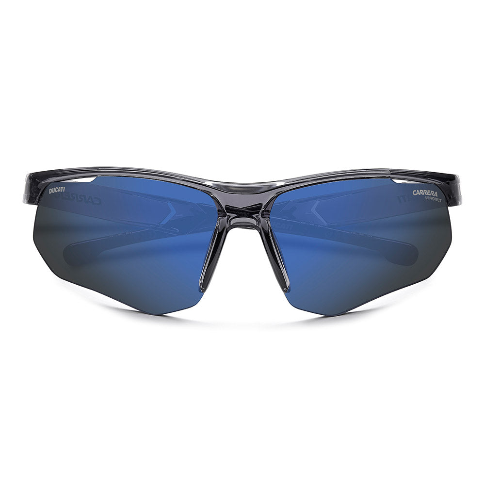 Carrera Ducatti 044/S Shield Sunglasses in Transparent Grey