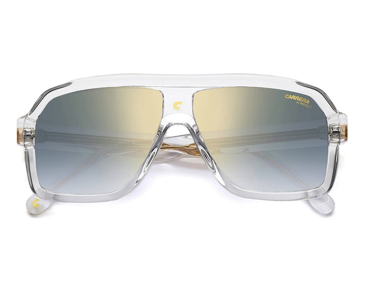 Carrera 1053/S Squared Aviator Sunglasses in Transparent