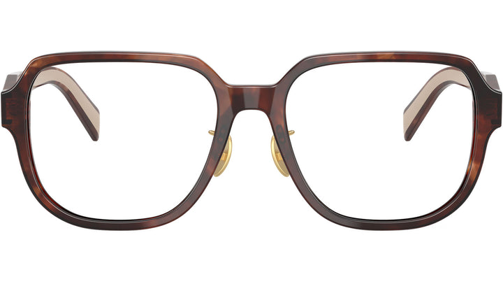Prada PR B07VD Eyeglasses Frames in Poppy Tortoise