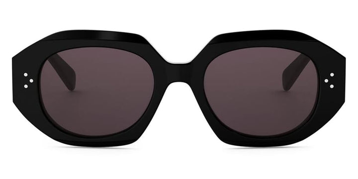 Celine CL40319F Black 3 Dots Geometric Sunglasses