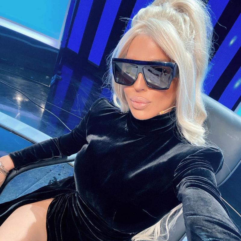 Celine CL40092I Black Flat Top Sunglasses