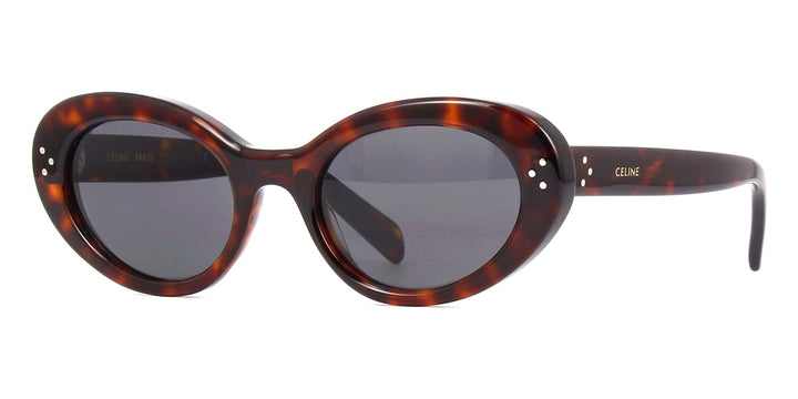 Celine CL40193I 3 Dots Havana Cat Eye Sunglasses