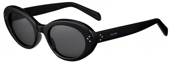 Celine CL40193I 3 Dots Black Cat Eye Sunglasses