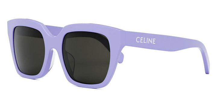 Celine CL40198F Square Lilac Logo Sunglasses