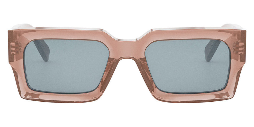 Celine CL40280U Transparent Pink Square Sunglasses