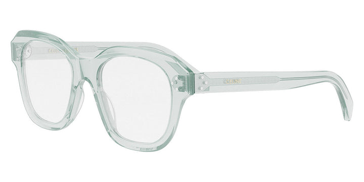 Celine CL50124I Eyeglasses Frames in Transparent Green