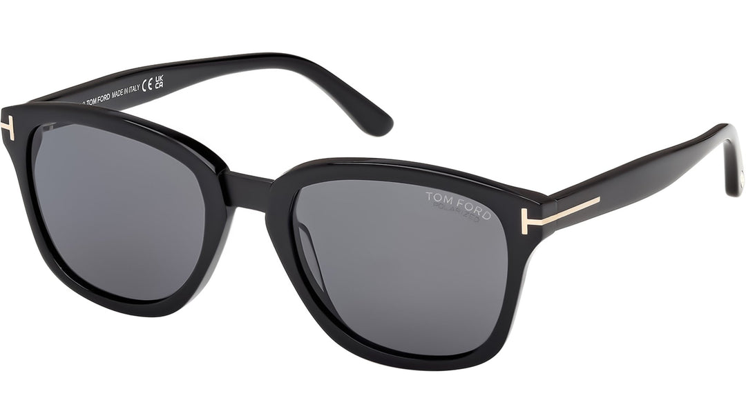 Graydon FT1213 Square Sunglasses in Black Polarized