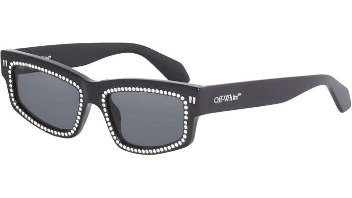 Off White Miramar Sunglasses in Black Crystal