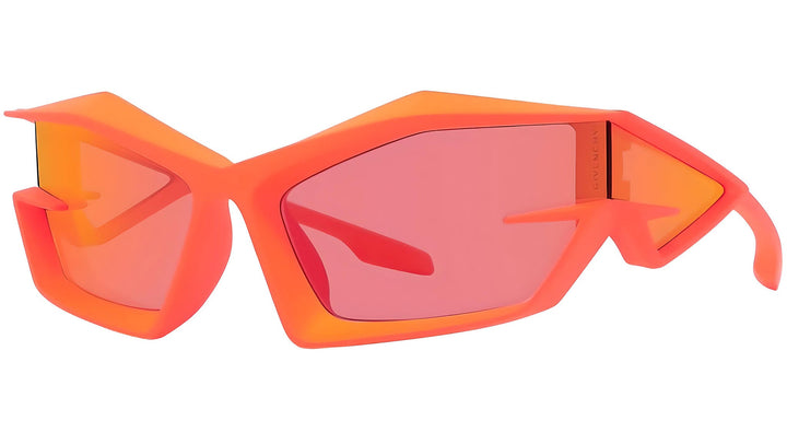 Givenchy GV40049U Cut Mask Sunglasses in Orange